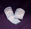 Medi-Pak Youth Sized Light Blue Slipper Socks