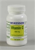 McKesson Vitamin C Tablets 500 mg Bottle of 100