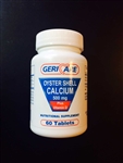 Geri Care Oyster Shell Calcium 500 mg Plus Vitamin D Tablets