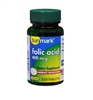 Sunmark Folic Acid 400 mg Tablets Bottle of 250