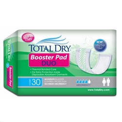 TotalDry Duo Booster Pads