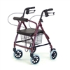 Lumex Walkabout Lite 4 Wheel Rollator with 6 Inch Casters by Graham Field