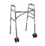 Bariatric Folding Wheeled Walker by McKesson