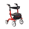 Nitro Aluminum Rollator with 10 Inch Casters by Drive Medical
