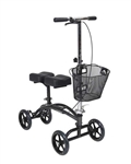 Steerable Knee Walker Steel Frame with 8 Inch Casters by Drive Medical