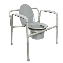 McKesson Bariatric Folding Commode