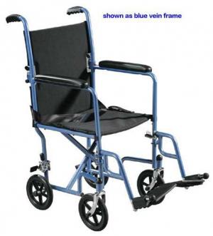 Wheelchair Transporter 19  Silver Vein Finish