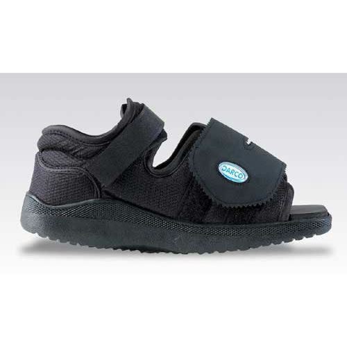 Darco Med-Surg Shoe Black Square-Toe Pediatric