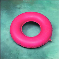 Red Rubber Inflatable Ring 16  40cm