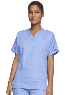 Cherokee Workwear Women's V-Neck Top