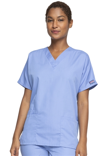 Cherokee Workwear Women's V-Neck Top