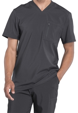 Infinity by Cherokee Antimicrobial Protection Men's V-Neck Tops #CK910A
