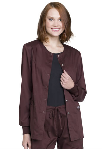 Revolution Workwear Snap Front Scrub Jacket #WW310