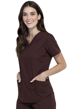 Professionals Workwear Women's V-Neck Top Cherokee