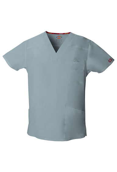 Dickies Scrubs EDS mens v-neck top