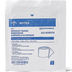 Wytex 3" x 4 yd. 100% Cotton Sterile Undercast Padding 20 per case