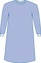 Aurora Surgical STERILE Gown Non-Reinforced