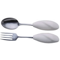 Comfortable Spoon And Fork Holders  pair
