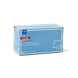 Alcohol Prep Pads and Swabsticks  Large Sterile  Qty. 1000