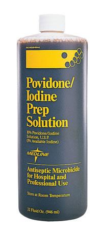 Povidone Iodine Solutions  4 oz  Qty. 48