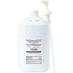 Dyna-Hex 4% CHG Liquid Antiseptic Solution 128 oz Bottle â€“ Persistent Antimicrobial