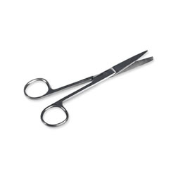 Operating Scissors  floor grade  - 5 1 2   sharp sharp  curved  Qty. 1 Dz