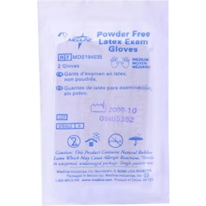 Medline Sterile PF Latex Exam Gloves