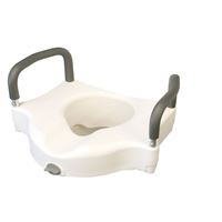 Locking Raised Toilet Seats - With Arms  Qty. 3