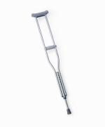 Medline Push Button Crutches  Youth  4'6 -5'2   Qty. 1 pr