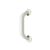 White Enamel Bathroom Grab Bars - 12  long  Qty. 3