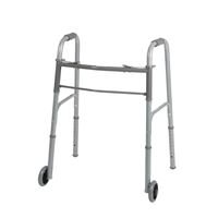 Deluxe Walker - Two-Button Walker Adult w 5  Wheels  Qty. 4