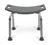 Bath BenchWithout Back  Non-Assembled  Gray  Qty. 2