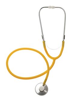 Single-Head Stethoscope  Yellow