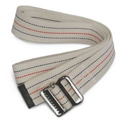 Transfer Belts  White With Blue Red Pinstripes  Qty. 6