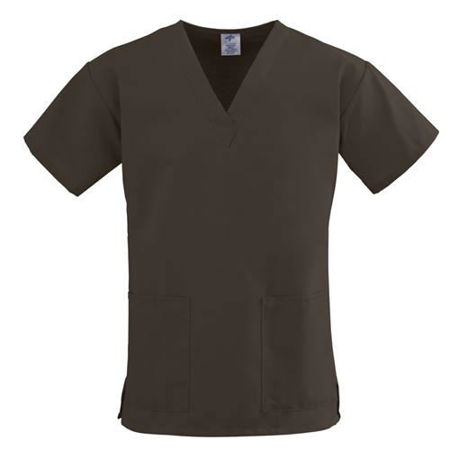 ComfortEase   Two-Pocket Scrub Top