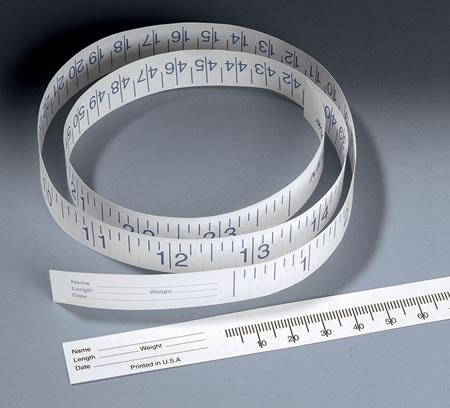 Infant Paper Tape Measure