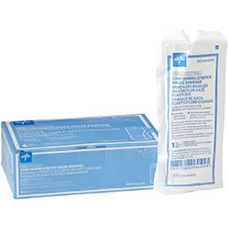 Medline Sterile Conforming Stretch Gauze Bandages 6 inch x 80 inch box of 6