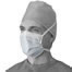 Foam Anti-Fog Mask With Ties  Blue  Latex-Free  300 Each   Case