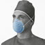 Medline Cone-Style Surgical Face Mask # NON27381Z Qty. 50