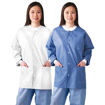 Blue Nurse Uniform - High Quality, 100% Cotton / With Nurse Cap / Blue /  Scrubs