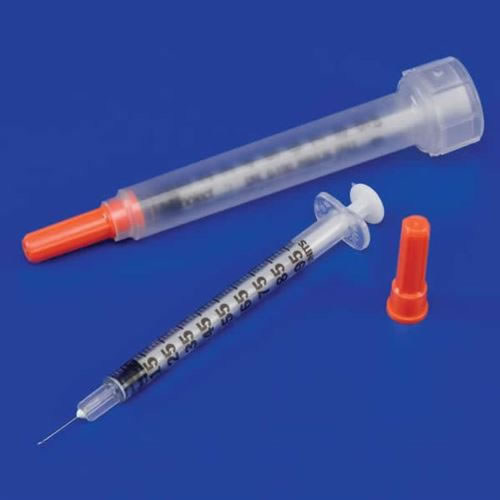 Monoject Rigid Pack Insulin Syringes  1cc 27 Gauge x 1 2  Needle  Qty. 500