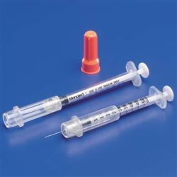 Monoject Insulin Safety Syringes  1cc  29 Gauge x 1 2  Needle  Qty.100