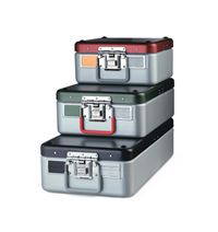 Steriset Containers - Three Quarter-Size - 18  X 11  X 5  1 4 _1