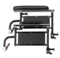 Wheelchair Accessories - Height Adjustable Removable Full-Length Arms for K4*  Qty. 1 pr