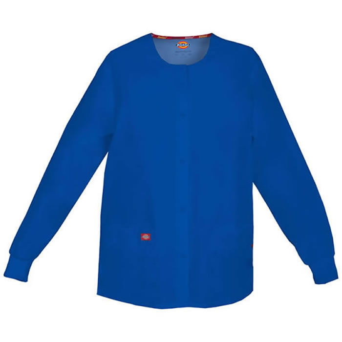 Dickies Scrubs, EDS, Women's Snap Front Warm-Up Jacket
