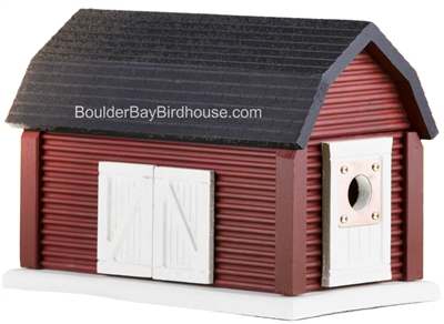 Barn Birdhouse | Cedar | Handcrafted by Boulder Bay Birdhouse | Made in USA