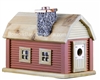 Mountain Cabin Birdhouse | Cedar | Handcrafted by Boulder Bay Birdhouse | Made in USA