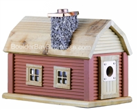 Mountain Cabin Birdhouse | Cedar | Handcrafted by Boulder Bay Birdhouse | Made in USA