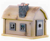 Mountain Cabin Birdhouse | Cedar | Handcrafted by Boulder Bay Birdhouse | Made in USA