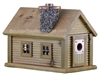 Cabin Birdhouse | Cedar | Handcrafted by Boulder Bay Birdhouse | Made in USA